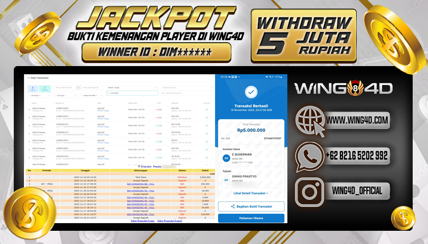 Prediksi WING4D | Prediksi dan RTP Jitu Situs WING4D