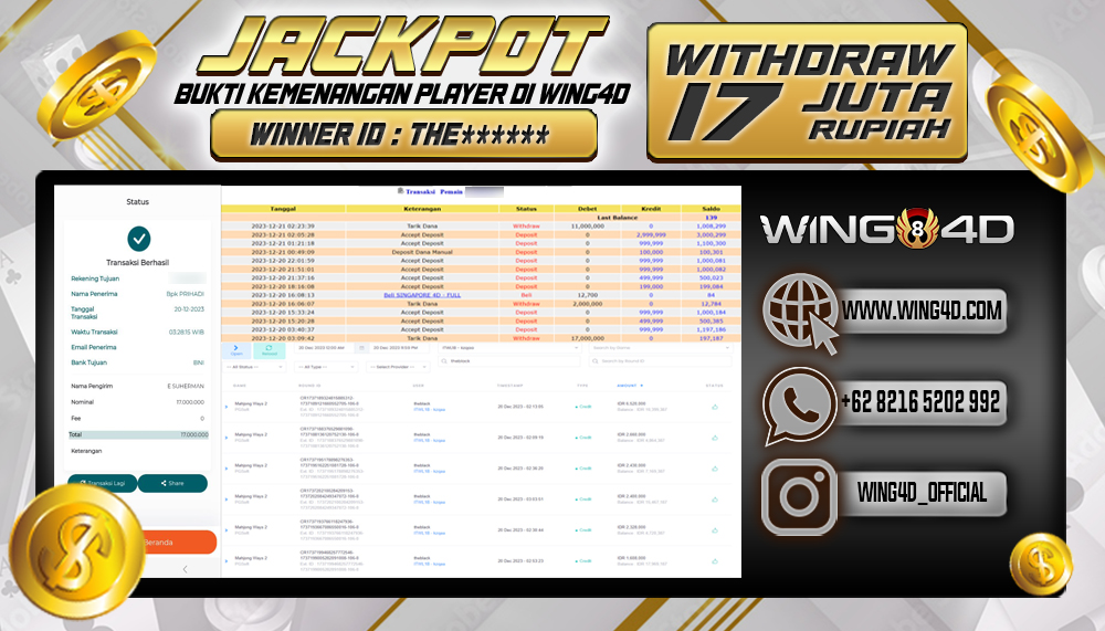 Prediksi WING4D | Prediksi dan RTP Jitu Situs WING4D