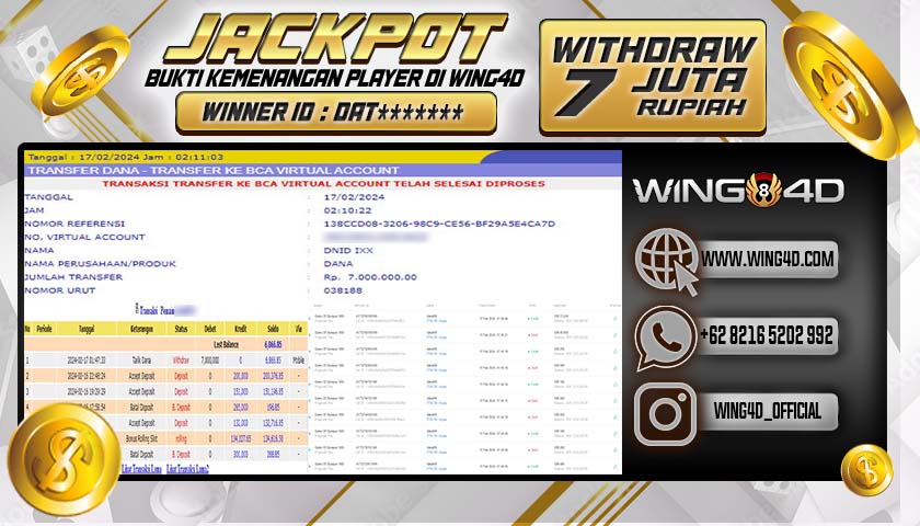 Prediksi WING4D | Prediksi dan RTP Jitu Situs WING4D