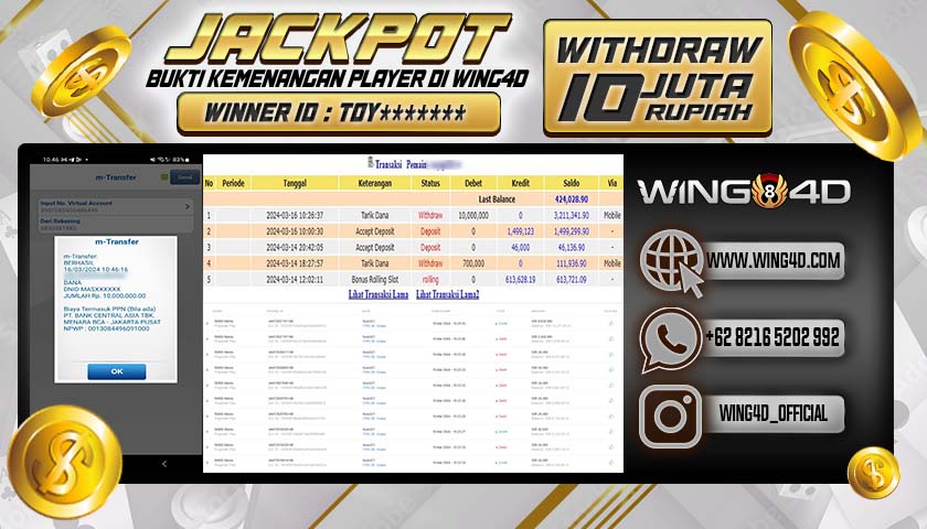 Prediksi WING4D | Prediksi dan RTP Jitu Situs WING4D