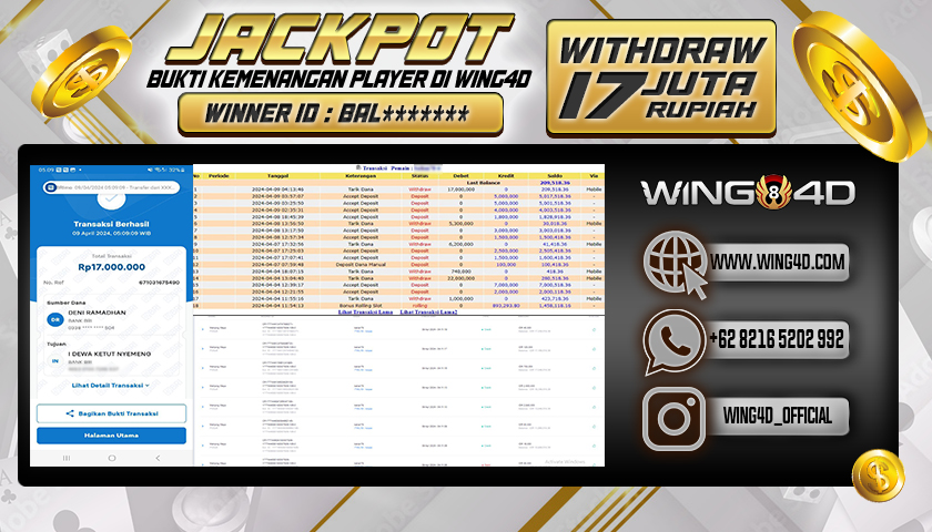 Prediksi WING4D | Prediksi dan RTP Jitu Situs WING4D