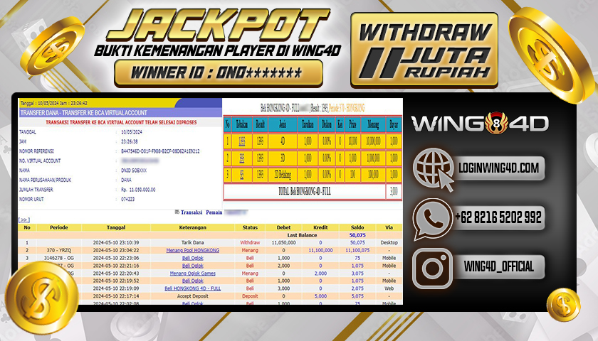 Prediksi WING4D | Prediksi dan RTP Jitu Situs WING4D