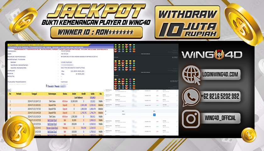 Prediksi WING4D | Prediksi dan RTP Jitu Situs WING4D