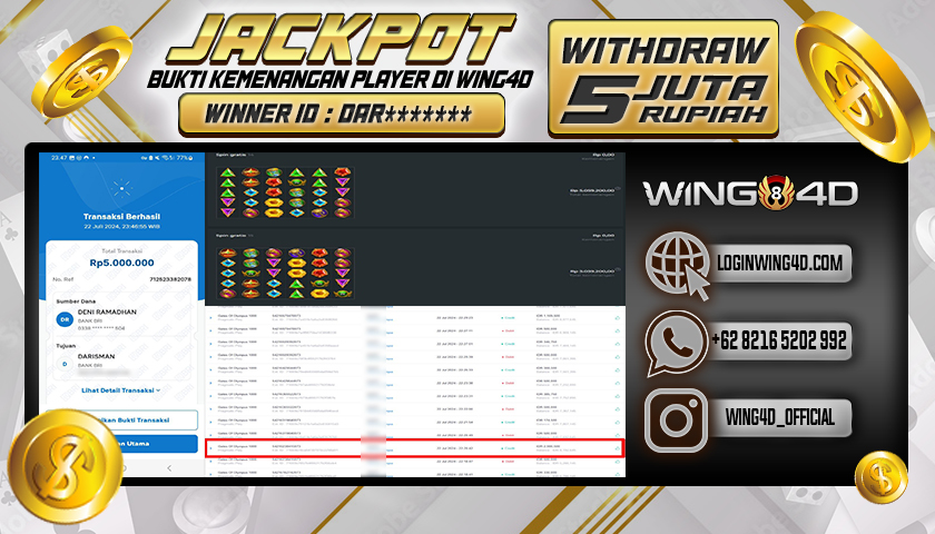 Prediksi WING4D | Prediksi dan RTP Jitu Situs WING4D