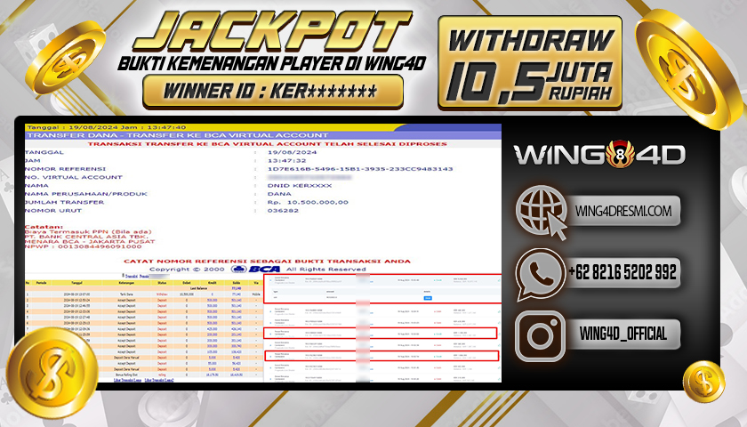 Prediksi WING4D | Prediksi dan RTP Jitu Situs WING4D