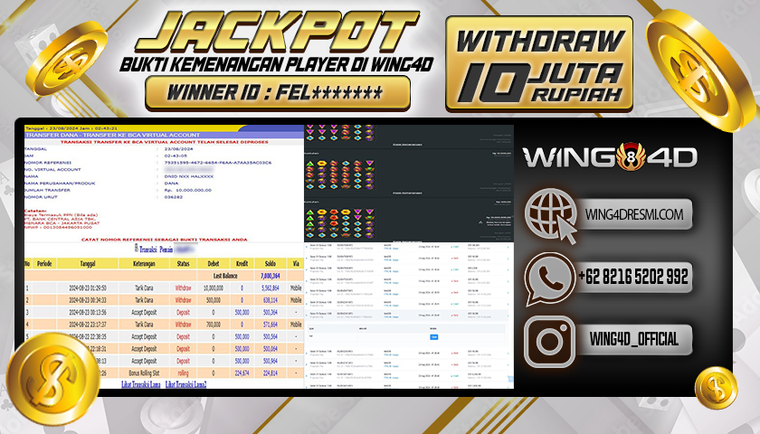 Prediksi WING4D | Prediksi dan RTP Jitu Situs WING4D