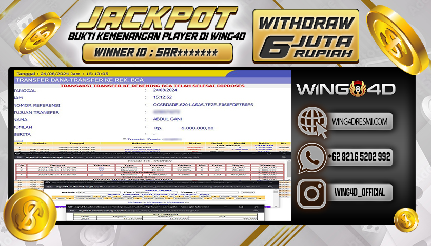 Prediksi WING4D | Prediksi dan RTP Jitu Situs WING4D