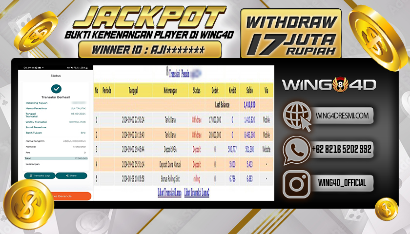 Prediksi WING4D | Prediksi dan RTP Jitu Situs WING4D