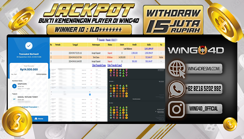 Prediksi WING4D | Prediksi dan RTP Jitu Situs WING4D