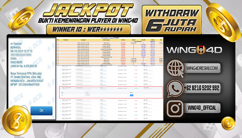 Prediksi WING4D | Prediksi dan RTP Jitu Situs WING4D