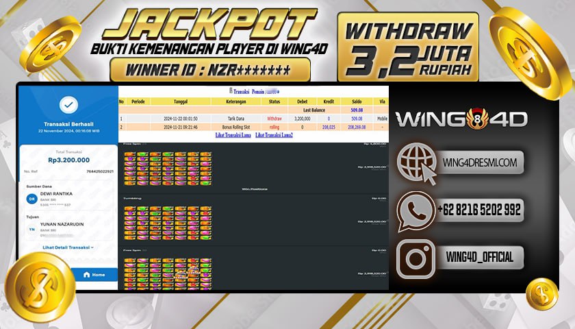 Prediksi WING4D | Prediksi dan RTP Jitu Situs WING4D